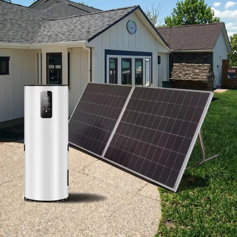 

[Hot Sale] 200L Pressurized Glass Ultra-High Capacity Solar Water Heater System Electric For Houses Hotels Garages Direct-Plug C