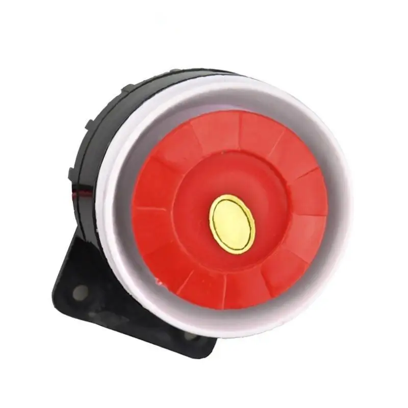 652F Chuông báo khẩn cấp bằng kim loại ABS mạnh 24V có cảnh báo cháy động đất cho gia đình