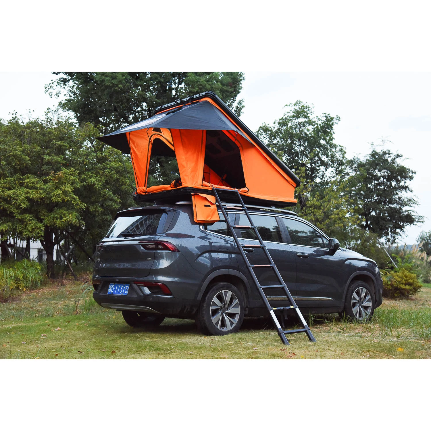 Factory Price Light Weight Hard Shell Roof Top Tent With Annex for Car Rooftop Tent Aluminum Camping Car Roof Tent