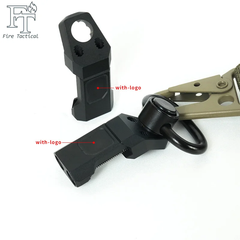 CNC Taktische 45-Grad-QD-Schultergurt-Halterung Express-Setup QD-Drehadapter Schultergurt-Metallbasis Jagdzubehör Passend für 20mm Schiene – Detail 4