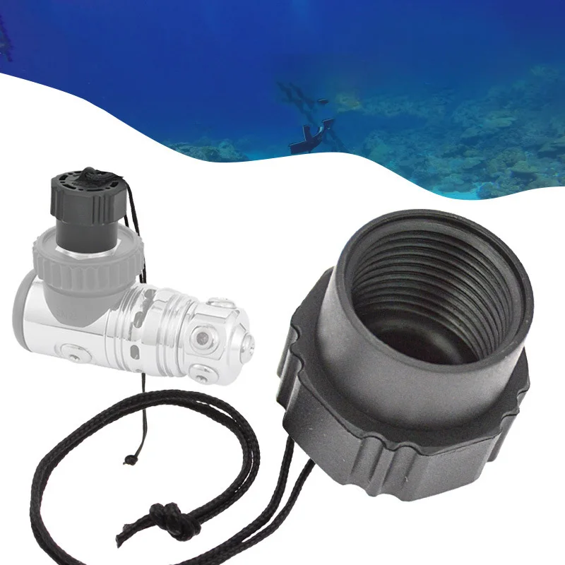1Pc Diving Dust Cap Threaded First Stage Valve Cover Dust Cover Plug for DIN Valve Scuba Diving Threaded Dust Plug Protector Cap