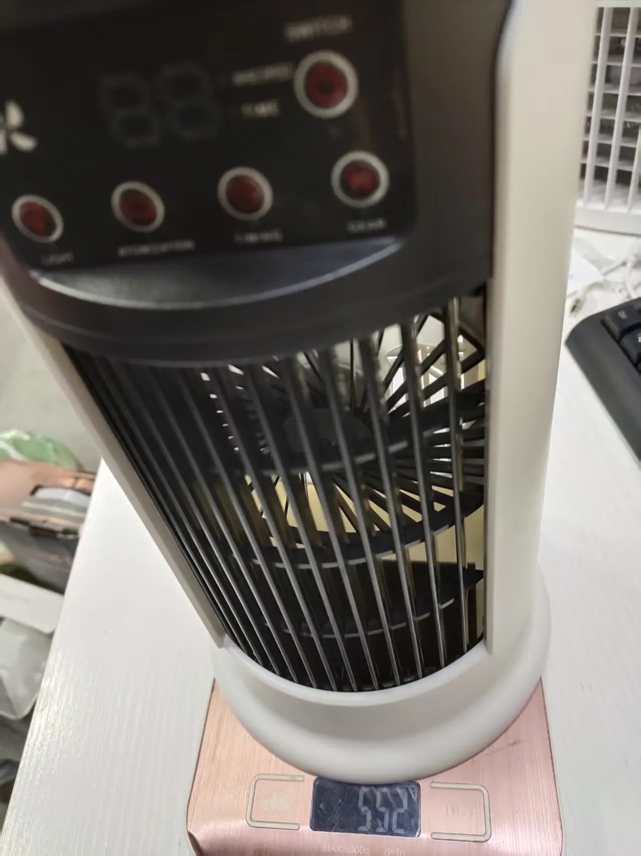 Portable Air Conditioner 6 Speeds Air Conditioning Fan LED Night Light 300ml Ice Water Mist Humidifier Air Cooling Fan USA Stock