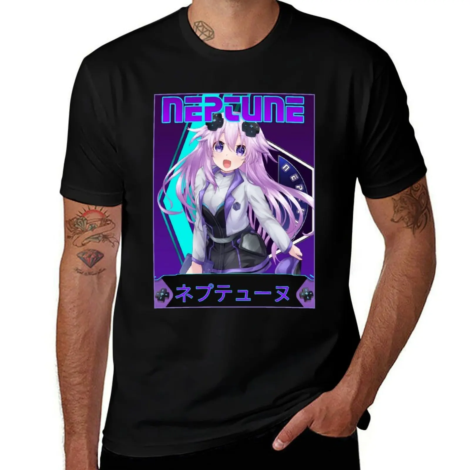 

Epicdimension Neptunia (Neptune) T-Shirt man t shirts high quality luxury brand g man t shirts for men T-Shirt