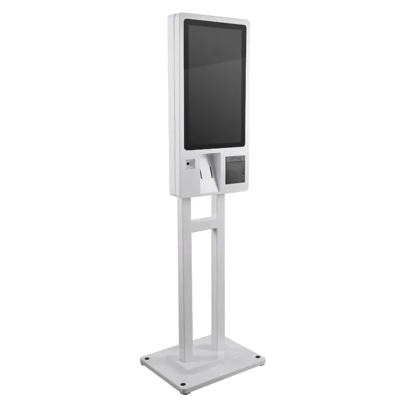 Self-Service Ordering Payment Kiosk All-in-One POS Systems Terminal Touch Screen Barcode Reader Metal Case SDK
