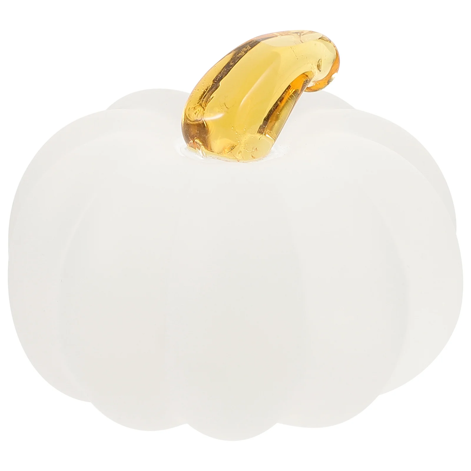 

Glass Pumpkin Frosted Texture Desktop Decoration Exquisite Small Table Ornament Creative Pumpkin Decor Halloween Home