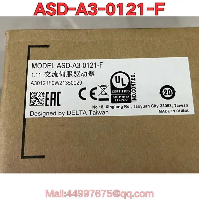 Brand new ASD-A3-0121-F servo drive Latest prices for August 2026