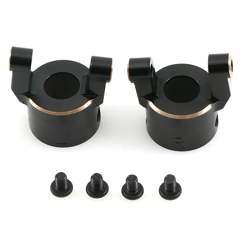 

RC Black Coating Brass Front C Hub Carrier C-Hub Caster Block for Axial SCX10 PRO 1/10 RC Crawler Car Upgrade Parts Accessories