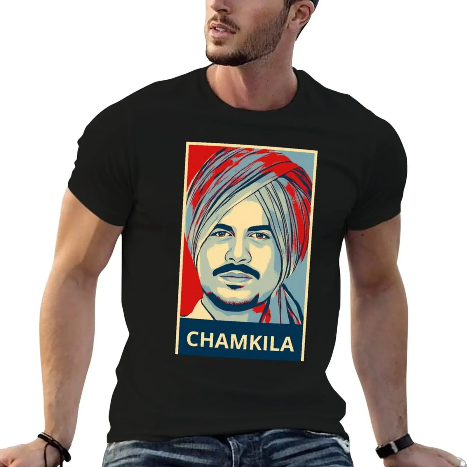 Chamkila T-Shirt sublime cute clothes vintage t shirts korean fashion mens cotton t shirts