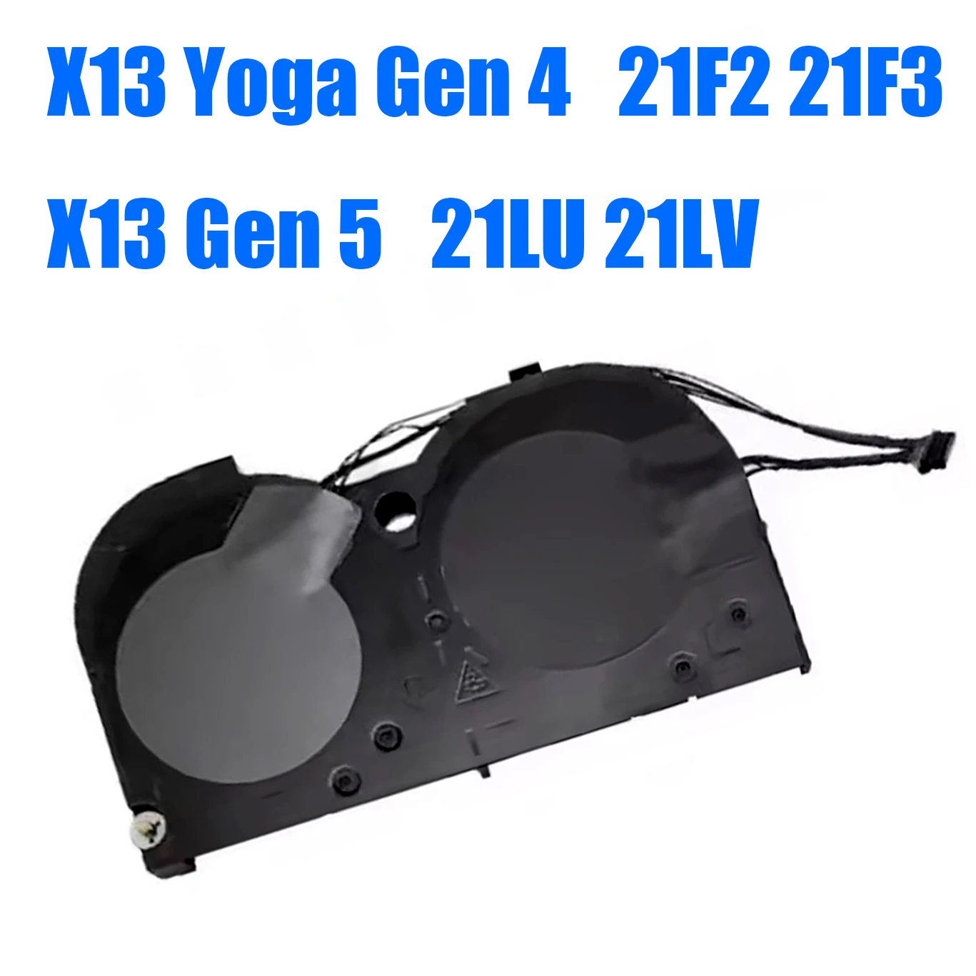 For Lenovo For ThinkPad X13 Yoga Gen 4 21F2 21F3 X13 Gen 5 21LU 21LV DC5V For Delta Manufacturers Laptop CPU Fan DUAL