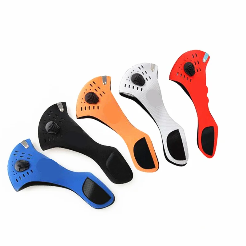 Q949  Solid Color Riding Sports Dust And Haze Masks Earthquake Soft And Flexible Cycling Face Mask