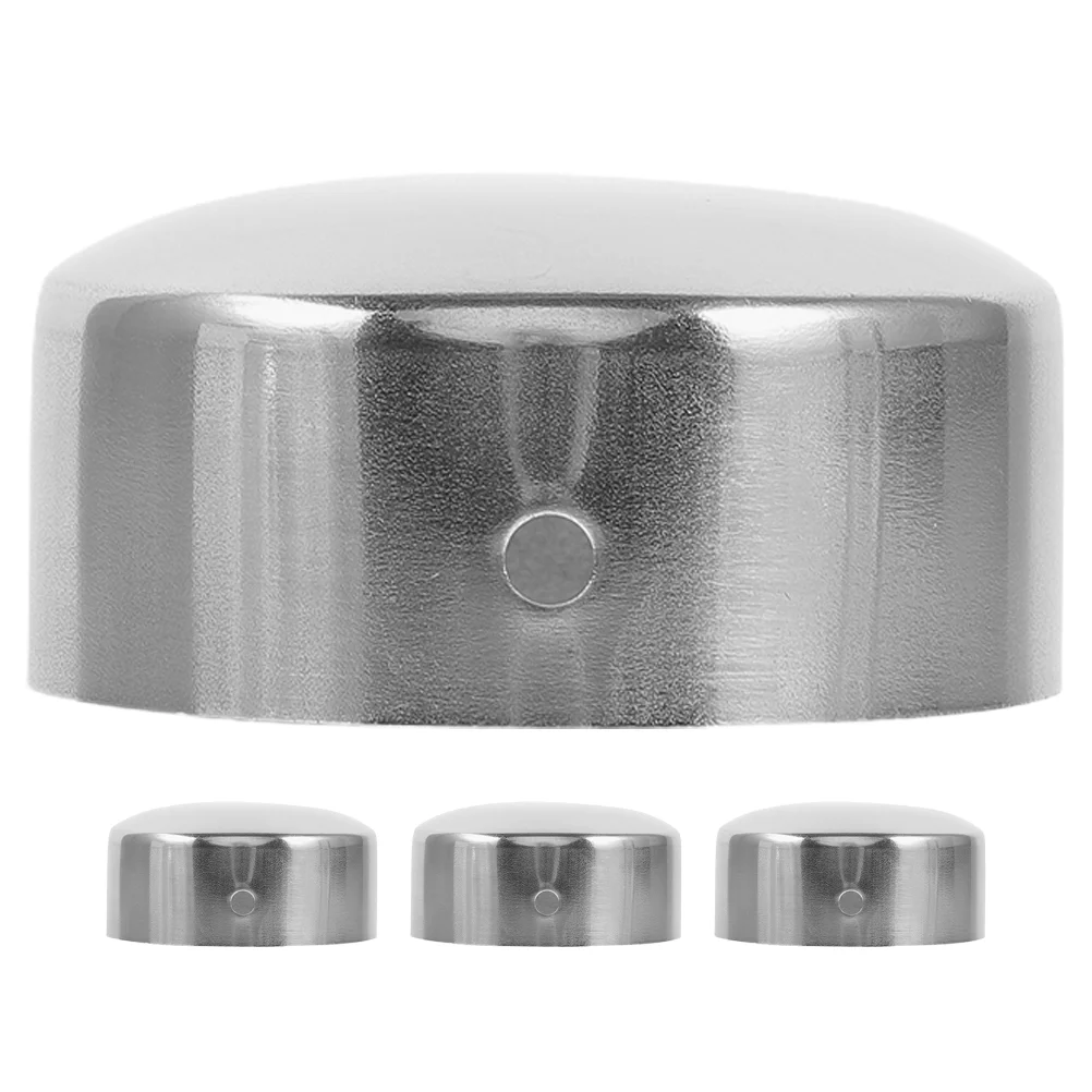 4 Pcs Stair Hand Rail Handrail Tube Accessories Deck Railing Staircase Caps Stairs