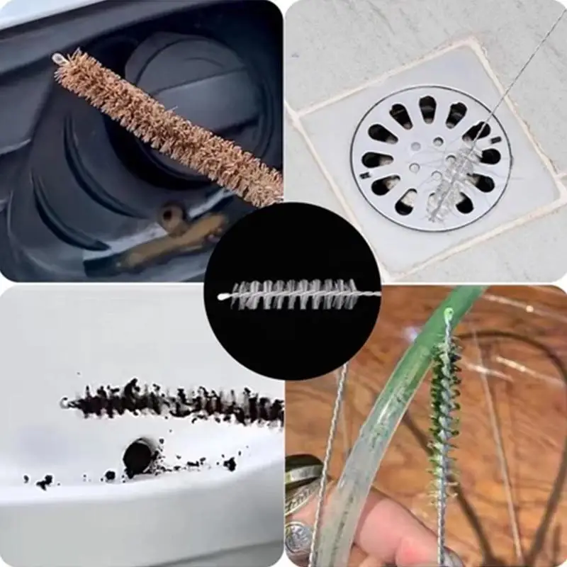 6m Air Conditioner Drain Pipe Dredging Brush Extra Long Pipe Tube Cleaner Flexible Deep Cleaning Tool Easy To Use Hot Sale
