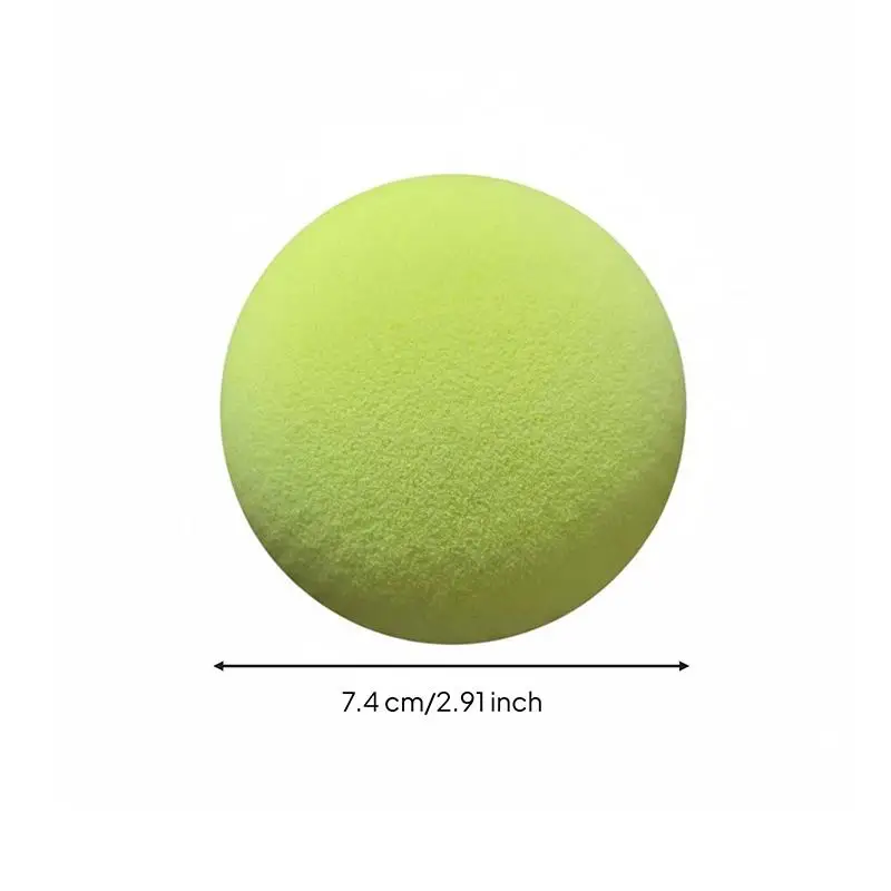 1/2Pcs PU Silent Pickleball High Rebound Durable Soft For Indoor Outdoor Home Training Play And Badminton Beginner