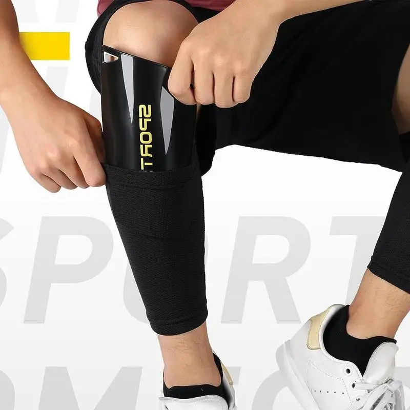 Shin Guard Sleeves Protective Shin Pads For Kids Youth Adult Soccer Gear Football Supplies For Basketball Baseball Rugby