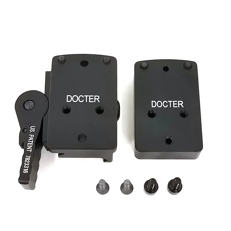 Doc R @ R نقطة حمراء صغيرة نطاق الناهض جبل مع QD قفل تلقائي 20 مللي متر السكك الحديدية مسدس لعبة الملحقات