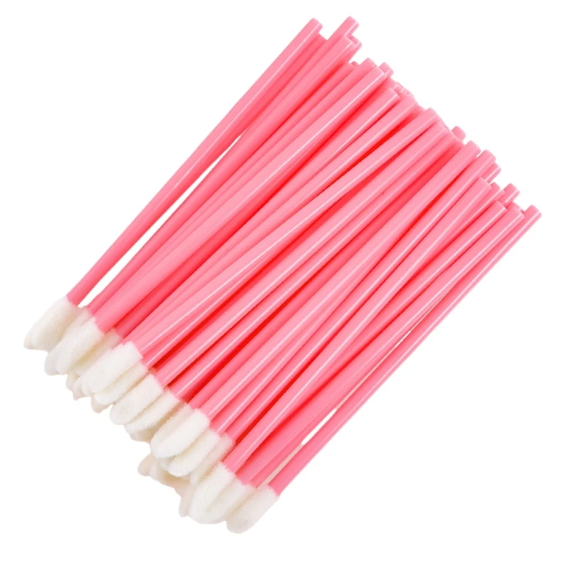 50x/Set Lipstick Brush Disposable Lip Brushes Makeup Tool Lip Glossy Applicator