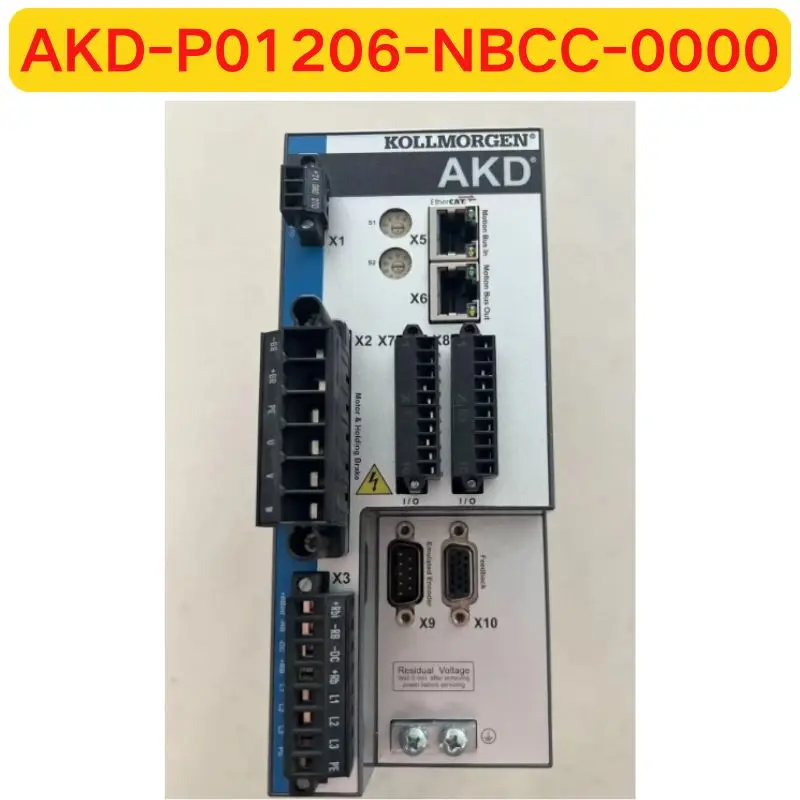 Used AKD-P01206-NBCC-0000 servo drive Functional test OK Fast delivery