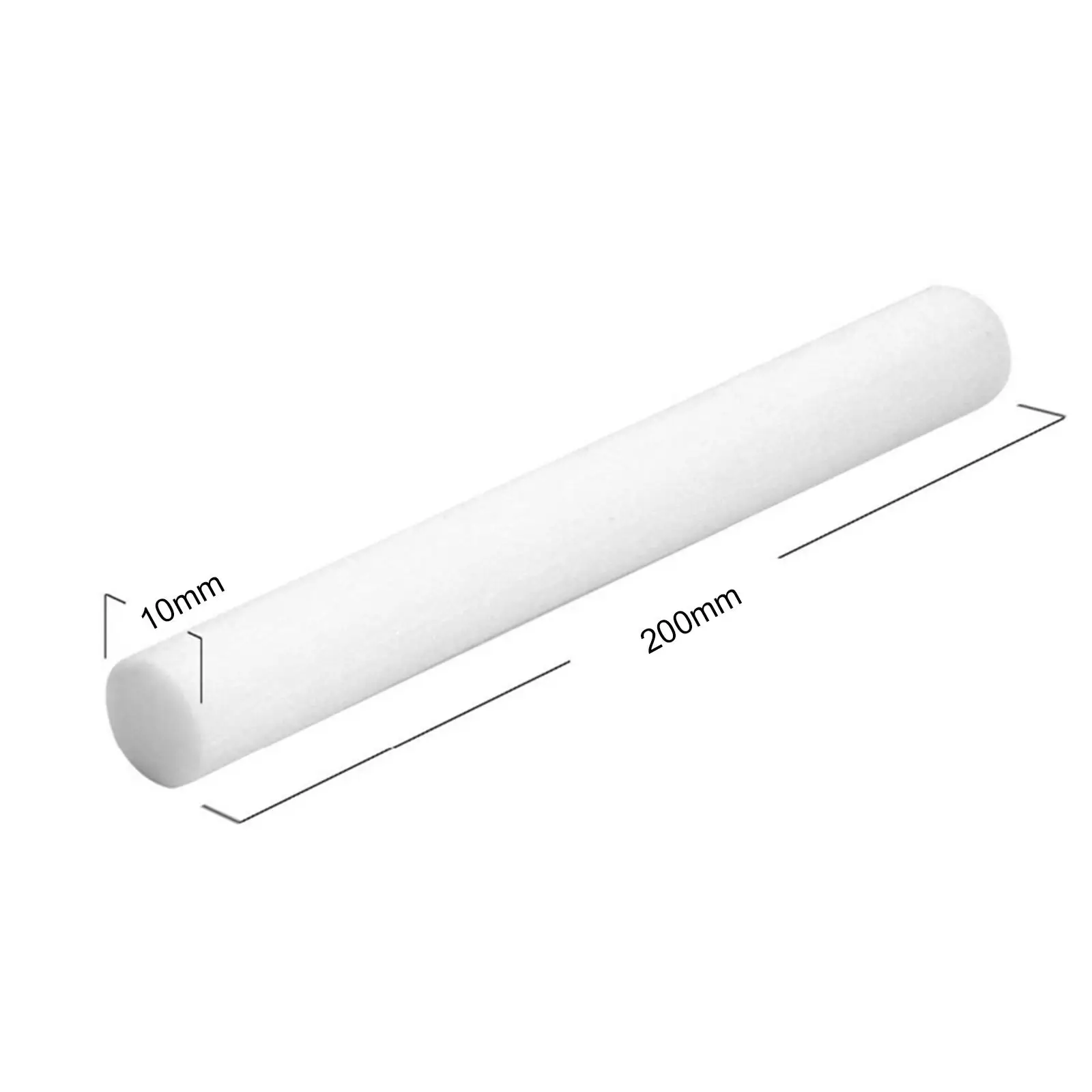 50 Pieces Absorption Rod Drying Swab,Refill Swab,Water Supply Swab,Absorbent Fiber Swab for Air Humidifier