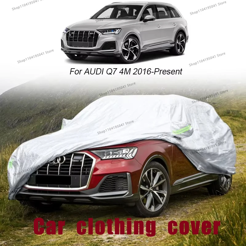 

For AUDI Q7 Full Car Cover Rain Frost Snow Car protective cover ,UV protection,Car paint protection