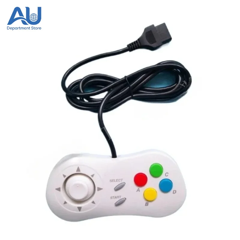 Neo Geo snk Controller Pad AES MVS & CD 15-pin with custom clicky thumbstick Modified By NK mini-PAD Arcade Game Acessory
