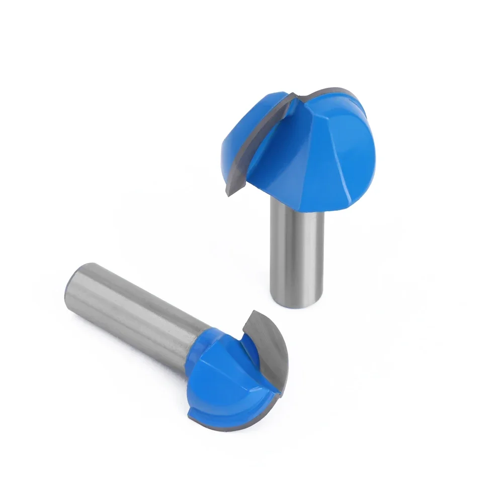 Imagem -03 - Haste Fresadora para Escultura em Madeira Dedo Duplo Router Bits Classe Industrial Madeira Pol 127 mm 1pc