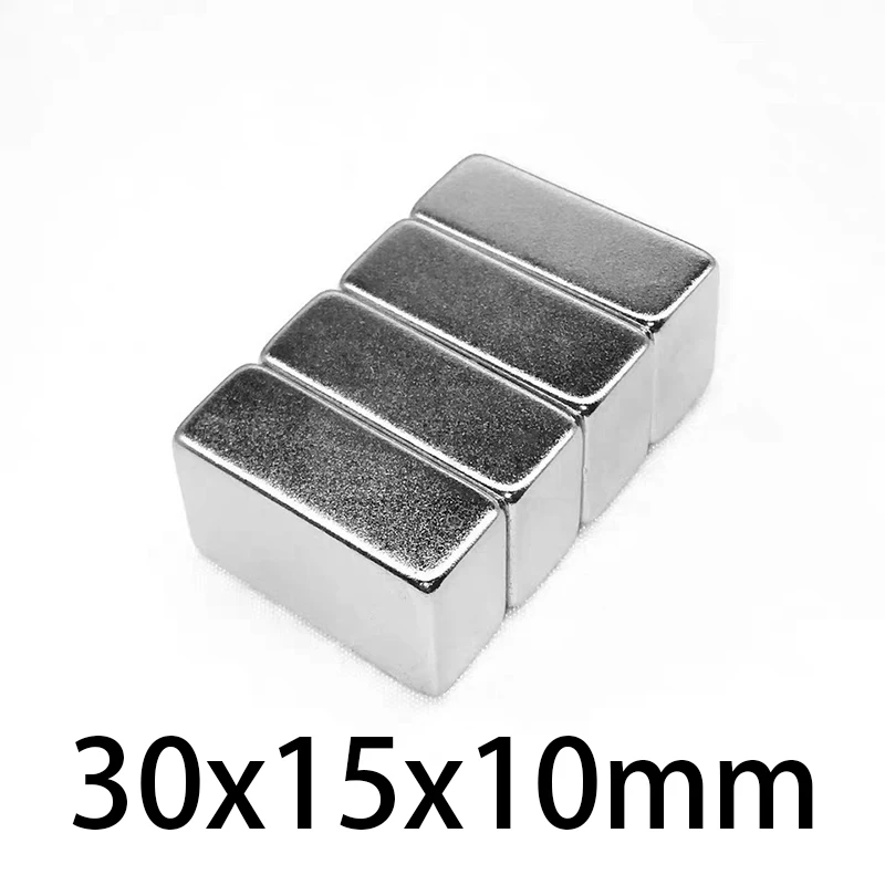30x15x10mm Small  Magnets   30*15*10mm Block  Magnet  Powerful 30*15*10mm For Home Refrigerator,Office,DIY