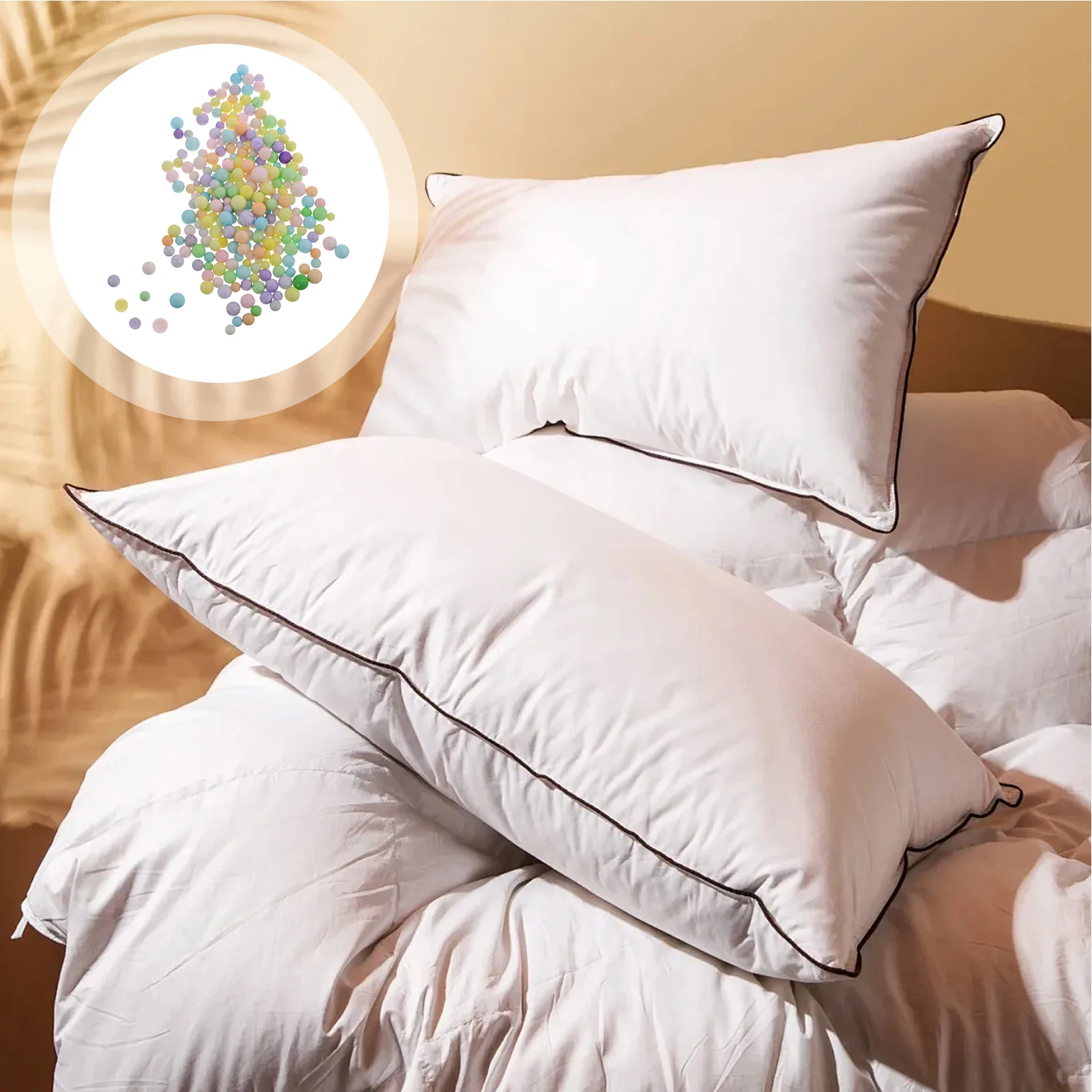 

Colorful 4-6Mm Polystyrene Foam Beads 100G Mini Foam Balls Vase Fillers Diy Crafts Bean Bag Refill Party Decorations Couch