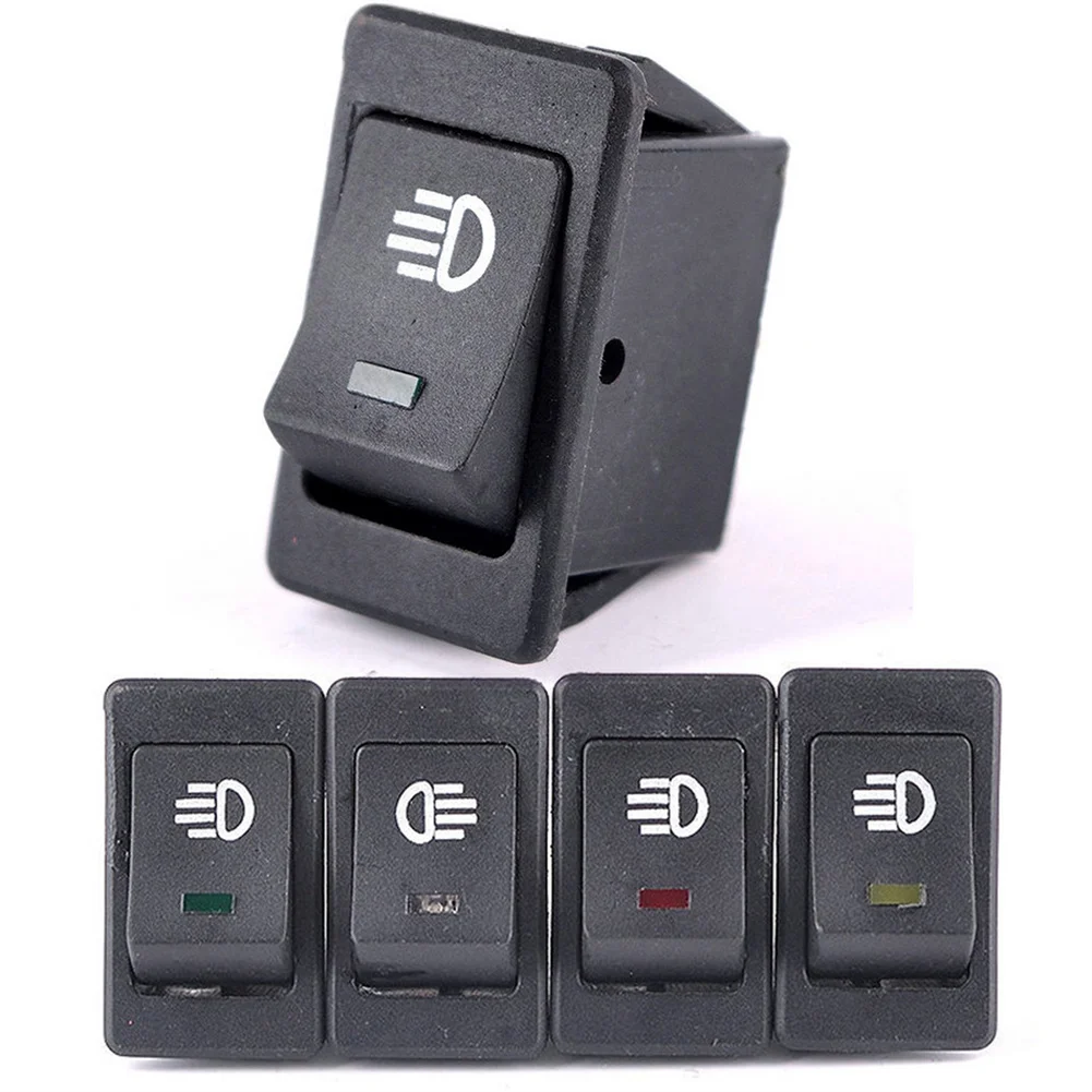 Interruttore a bilanciere per auto ultra di fascia alta per fendinebbia e barra luminosa da lavoro Ecologico Blu/Rosso/Verde/Giallo