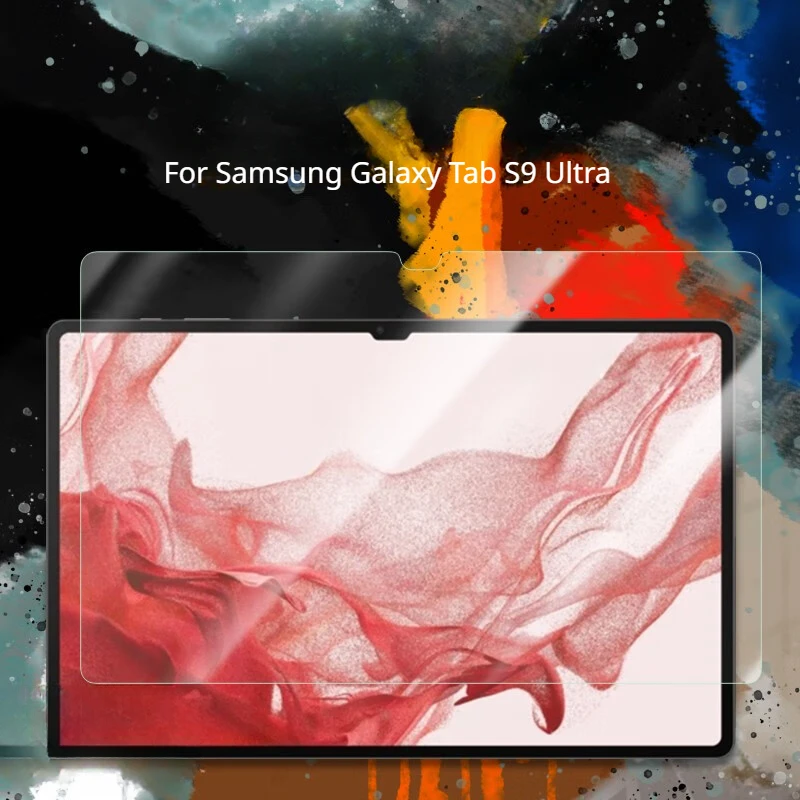 For Samsung Galaxy Tab S9 Plus Ultra S9+  S9 FE S9fe 12.4 14.6 11 Clear Tablet Tempered Glass Screen Protector Full Cover Film