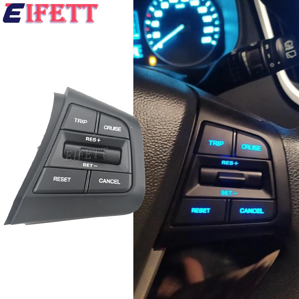 For Hyundai ix25 (creta)  1.6L 2015-2019 Cruise Control Buttons Remote Control Steering Wheel Button Switch Car Accessories