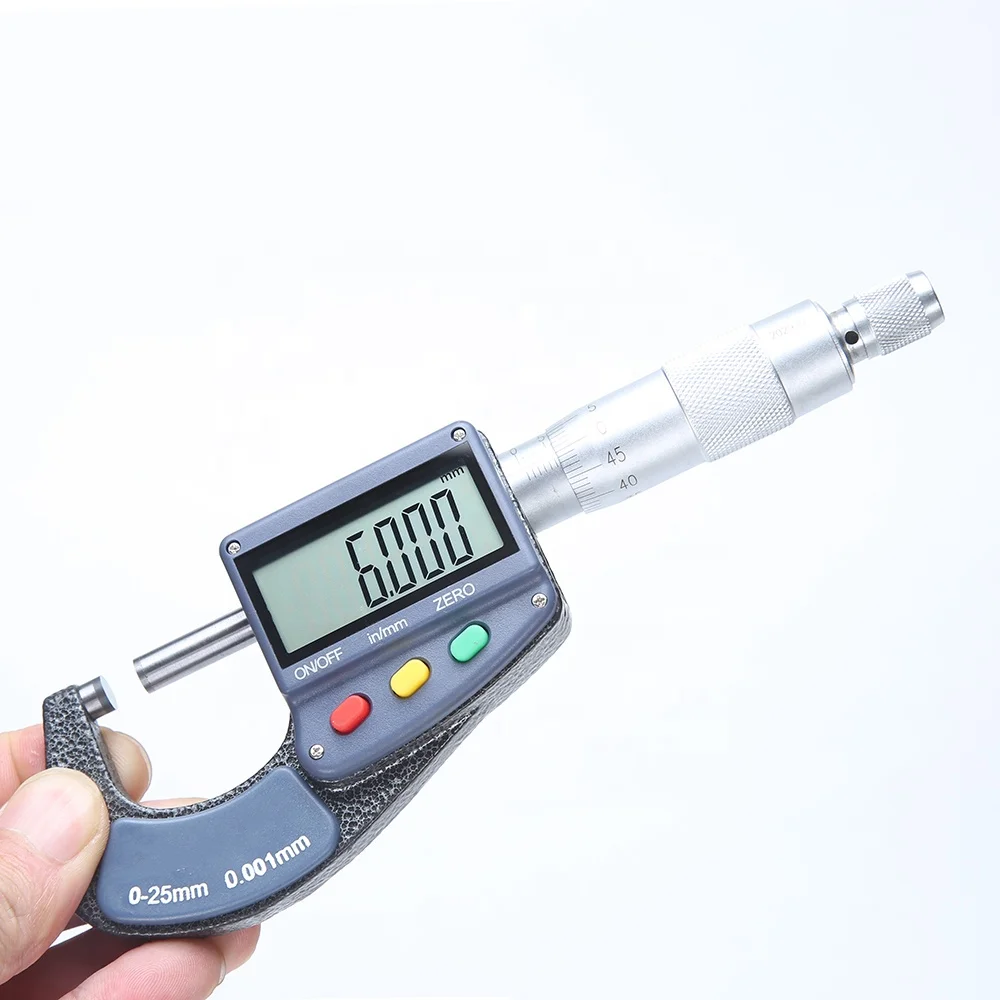 25mm Digital Thickness Micrometer Meter