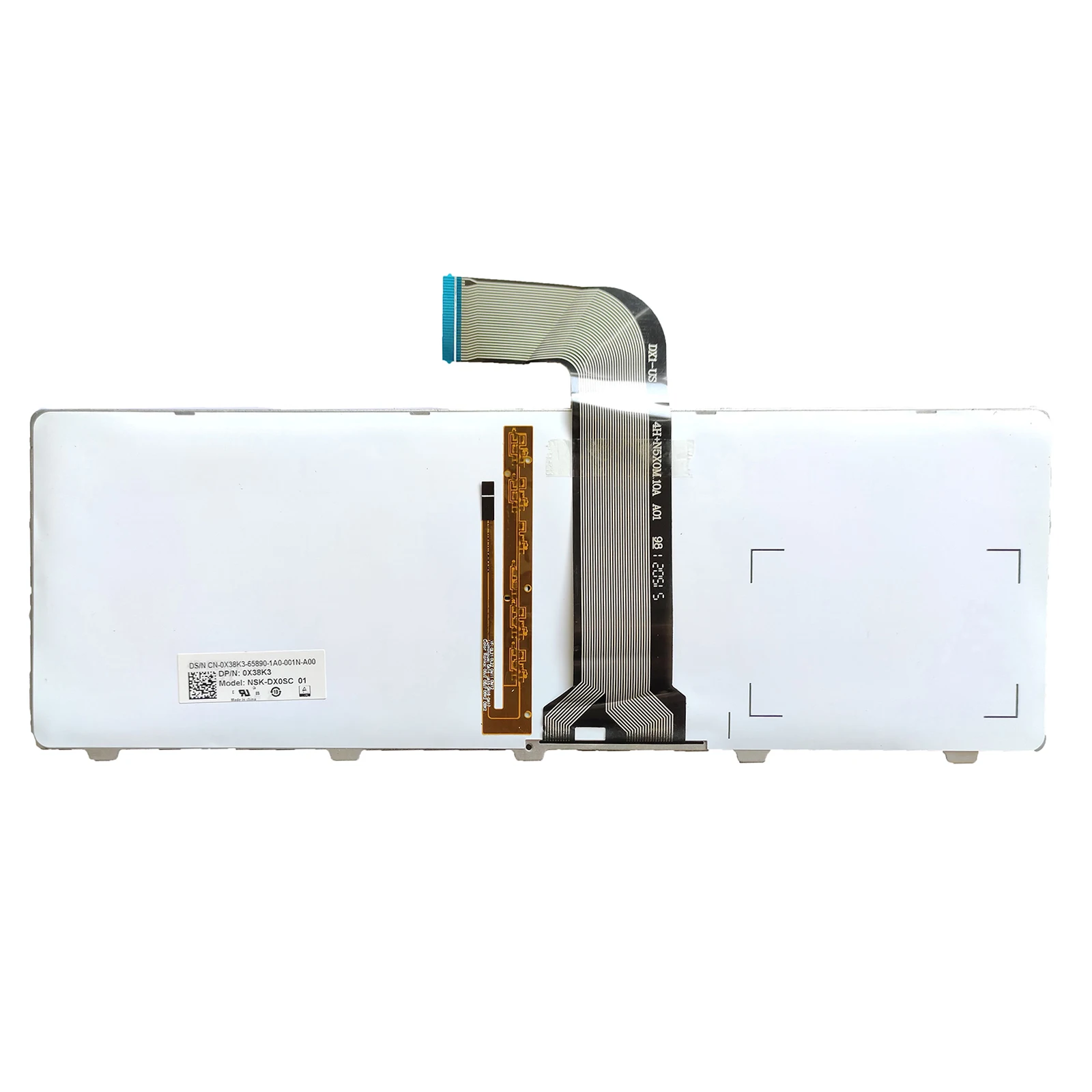 

for DELL Inspiron 14R M4110 N4110 15R N4050 M4040 N4120 N5040 0NPC4Y XPS L502X KCP3T US Laptop Keyboard