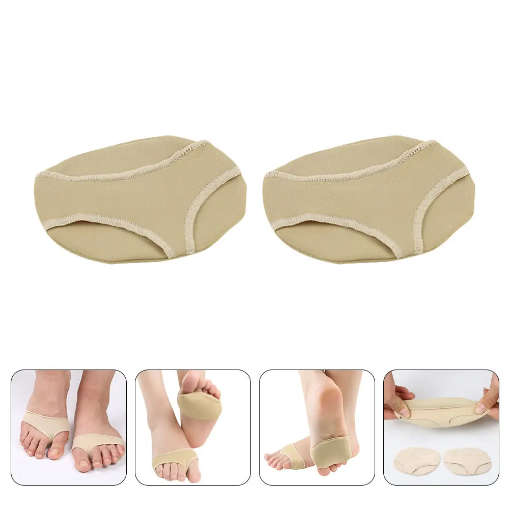 

2Pcs Forefoot Cushion Soft Support Pads Breathable Half Insoles for High Heels Loafers Boots Non-Slip Foot Protection Pain
