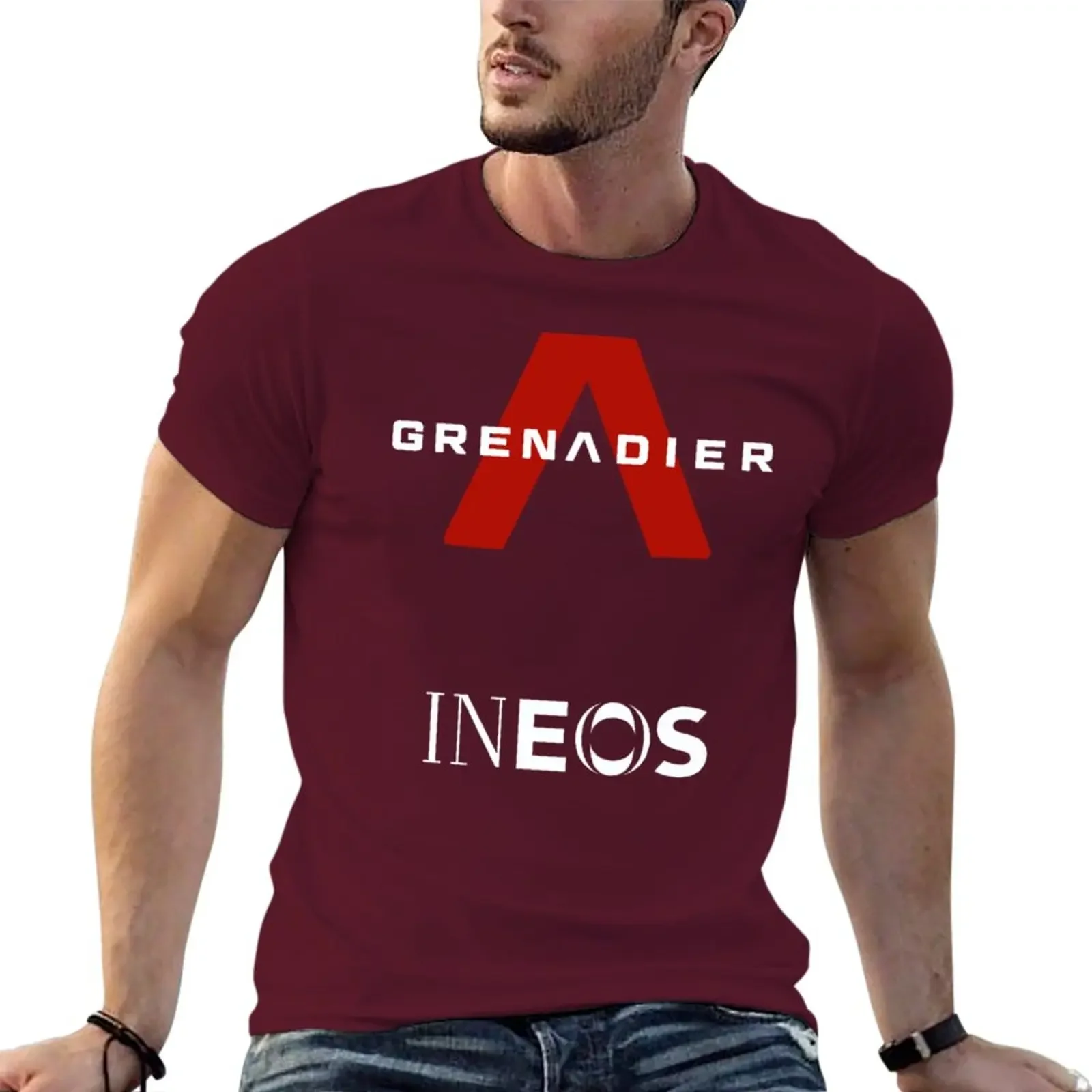 2024 summer funny style New Ineos Grenadier Cycling Team T-Shirt plain custom black t shirts for men graphic style tops tees new