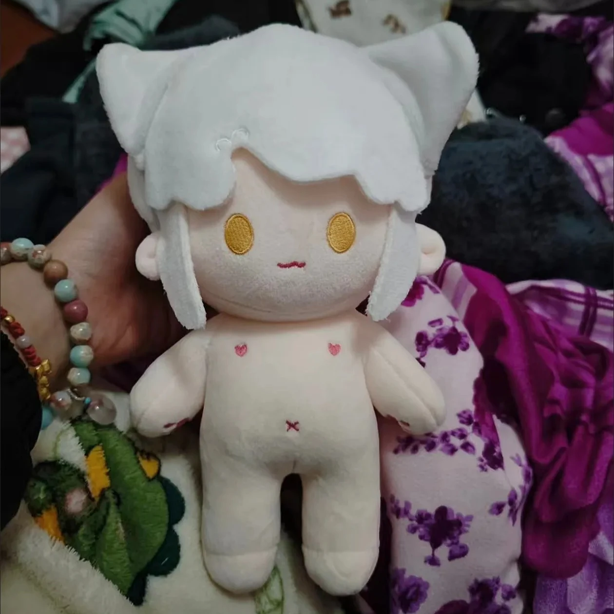 

Sky Children of the Light 20cm Cat Ear Cotton Doll Plush Stuffed Figure Cute Game Characte Perfect Birthday Cosplay Gift