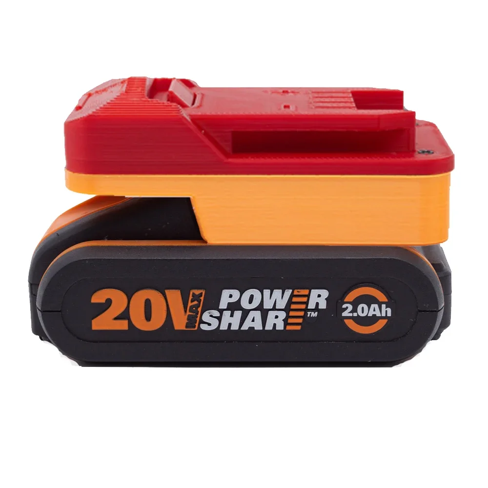 Batterij Converteer Adapter Voor Worx 4pin 20V Lithium Naar Voor Parkside X 20V Draadloze Elektrische Gereedschappen (Exclusief Gereedschap En Batterij)