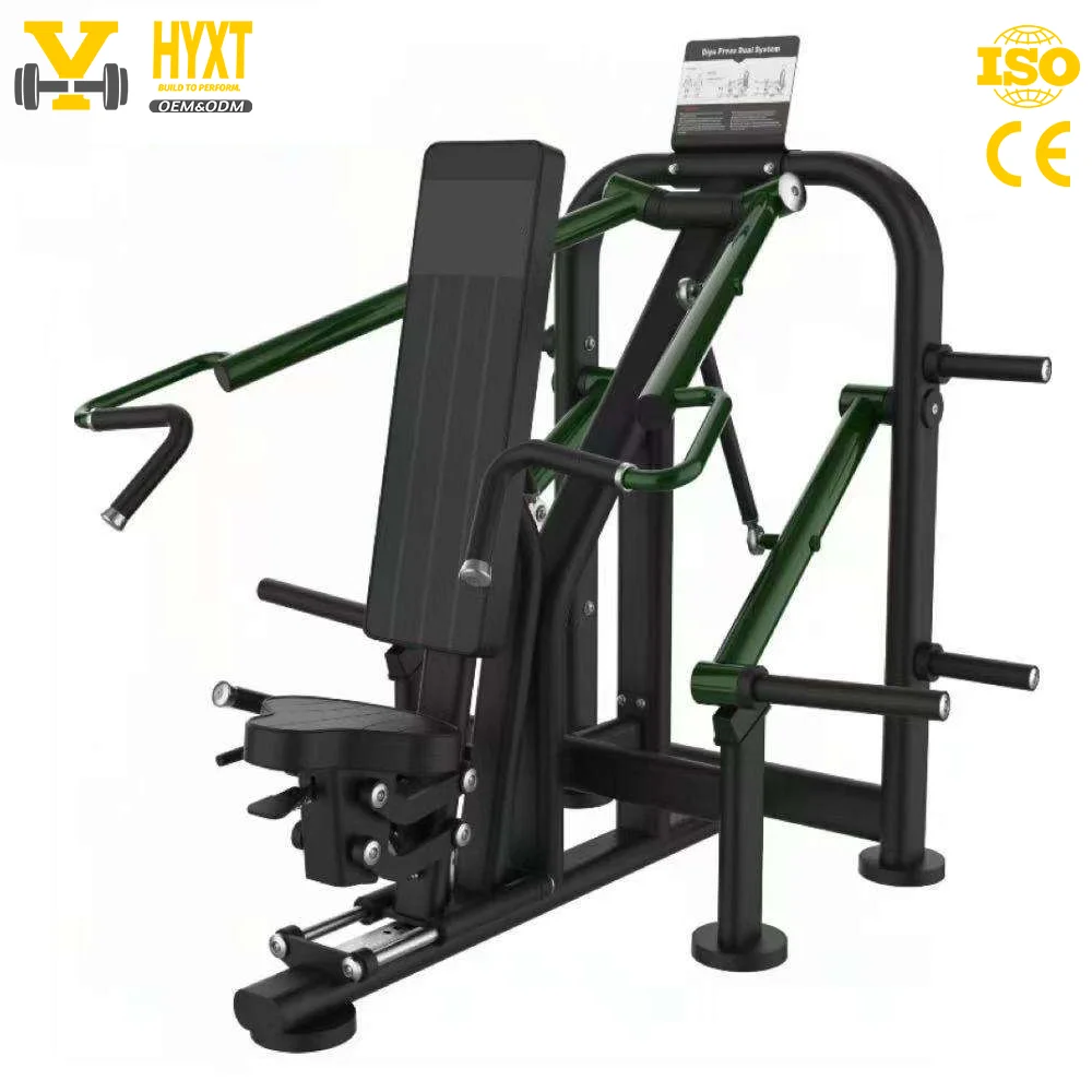 

Fitness Commercial Steel Seated Incline Chest Press Machine Model A727 Durable Adjustable Safety Upper Body Strength