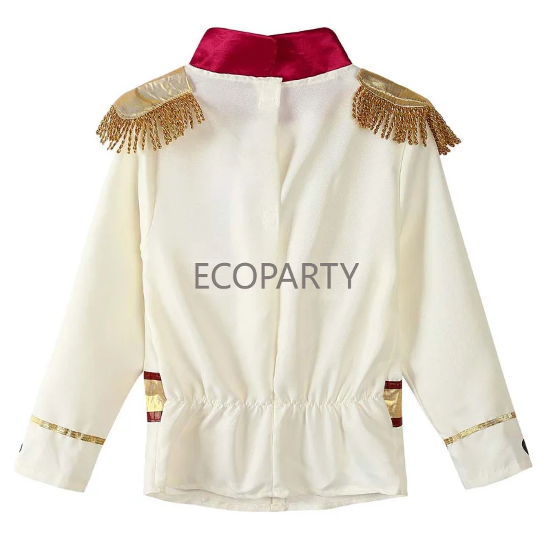 Costume de Prince pour enfants, olympiques de cosplay d'Halloween pour enfants, olympiques charmants pour enfants, vêtements de jeu de rôle de royauté de carnaval pour garçons