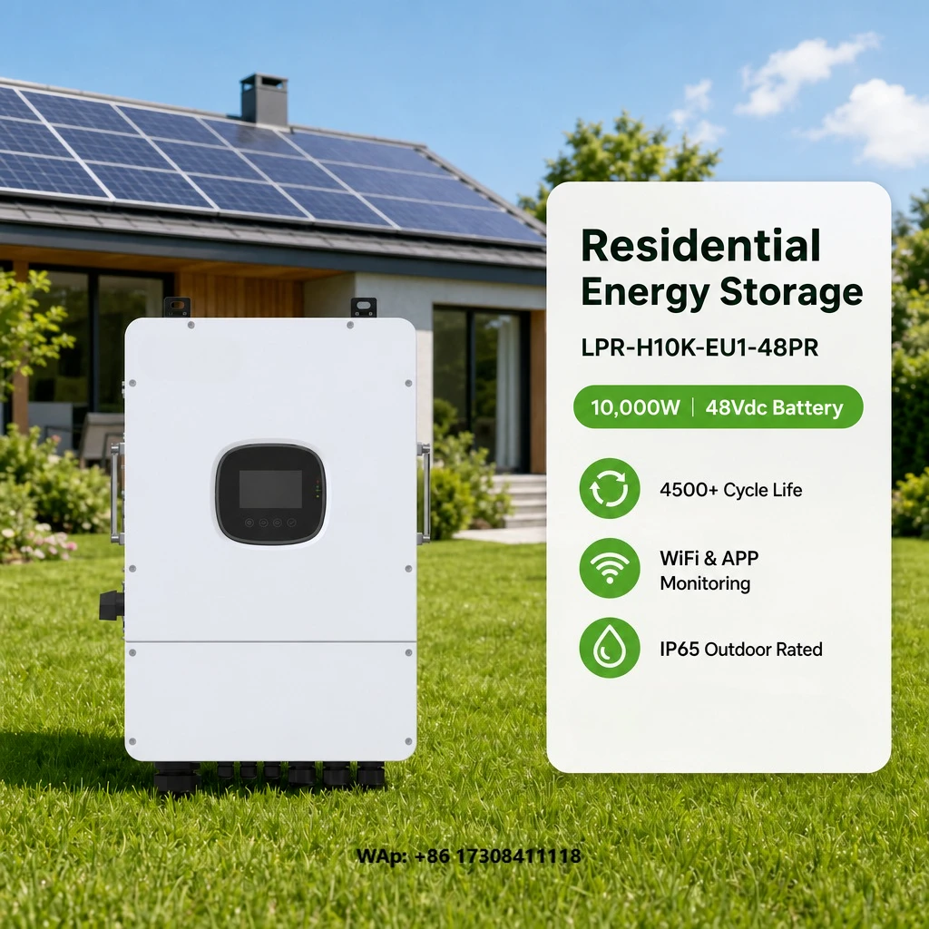 Levin Power 10kW 48V Hybrid Solar Inverter Dual  200A Charger IP65 WiFi APP Single Three Phase Parallel Home ESS