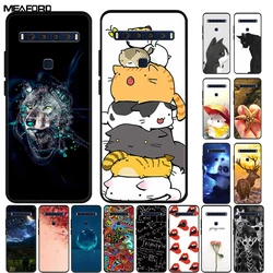 TCL 10L Kılıf için Serin Moda Silikon Yumuşak TPU Telefon Kapakları TCL10 Lite Kılıf 10 Lite Coque TCL10L T770H T770B 4187U Çanta