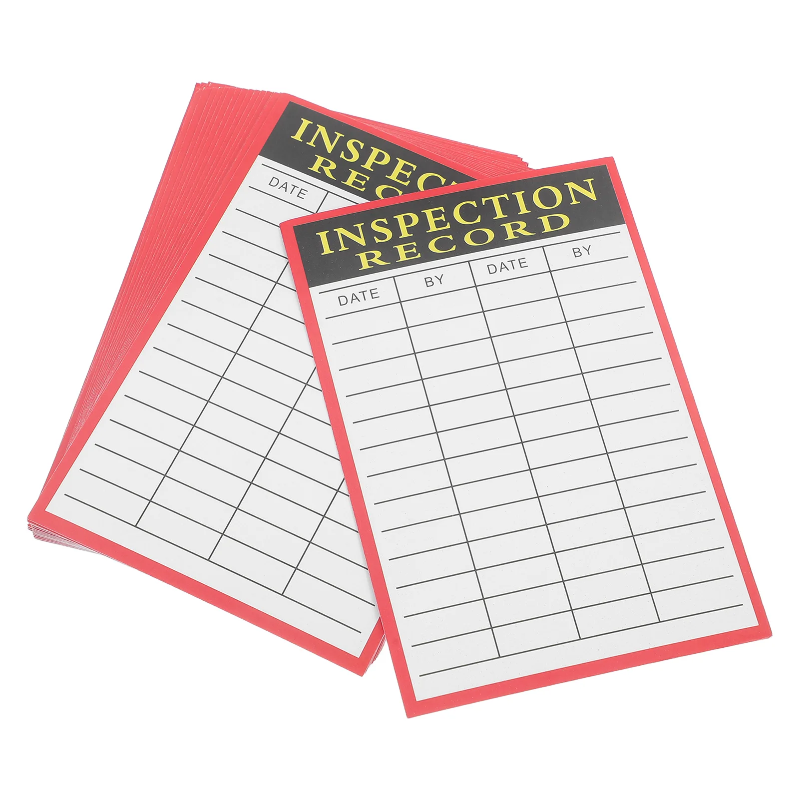 

20-листный инспекционный рекорд, инвентарь, палетные карты, оборудование для управления складом, теги для мониторинга технического обслуживания