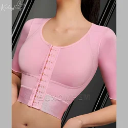 Stylish Shaped Up Shapewear Tops Fashion Front Breasted Seamless Thong Body Shaper Fajas Colombianas Bodysuits Women's Fajas