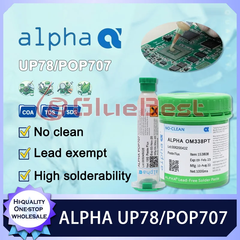 ALPHA UP78 Industrial Grade Precision Assembly Solution High Strength Fast Curing Waterproof Heat Resistant Multi Surface