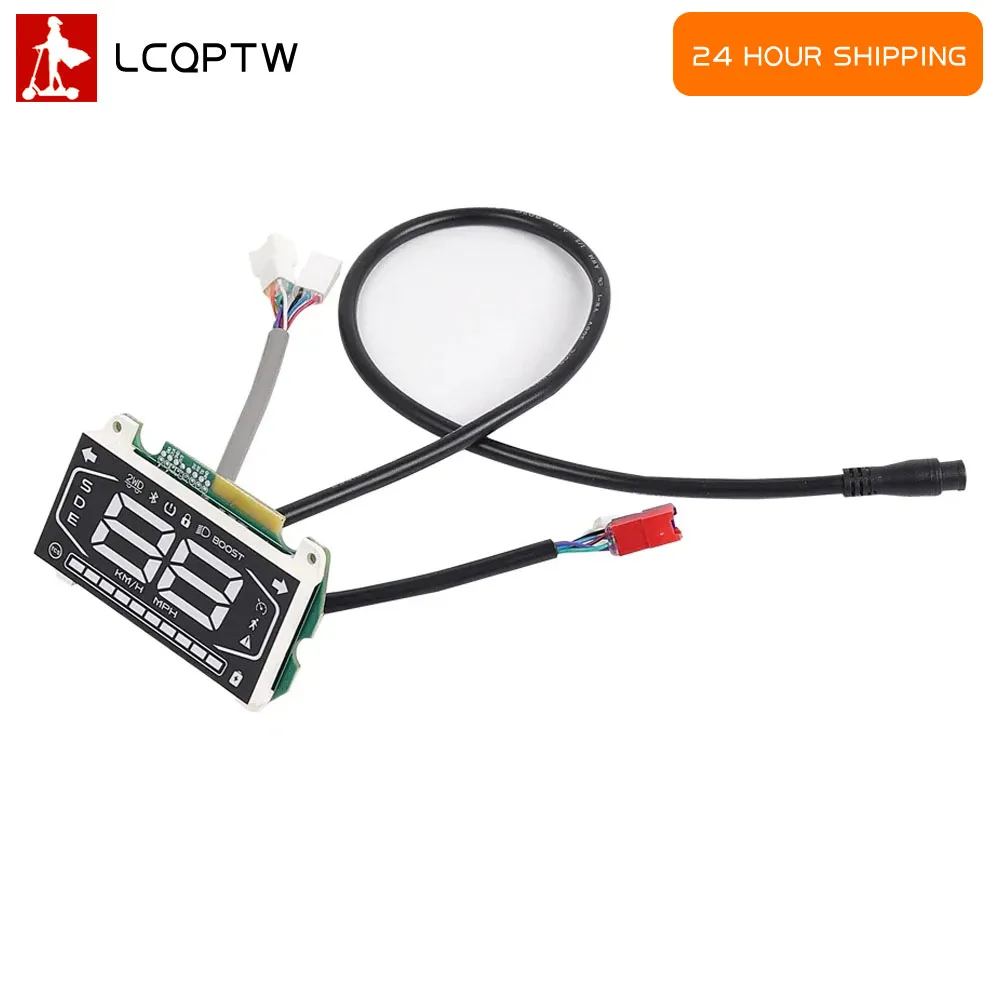 

E-Scooter LED Dispaly Instrument Meter And Board Cable For Ninebot ZT3 Electric Scooter Instrument Cable Repair Part