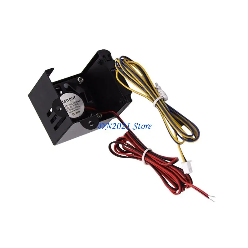 F3KE 3D Print Head Part Fan Cover Case- Fixed Cooling Fan Cover for CR-10S CR10 Ender-3 4 5 Extruder Fan Cover