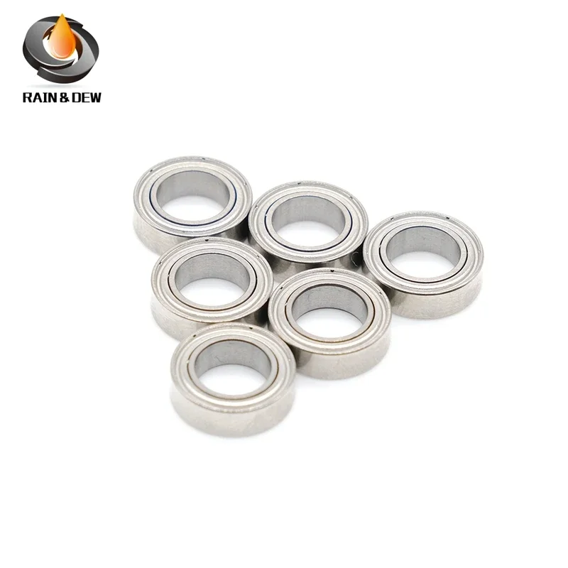 10PCS MR105ZZ Ball Bearings 5x10x4 mm  ABEC-7 Miniature MR105 Z ZZ High Precision MR105Z Bearing