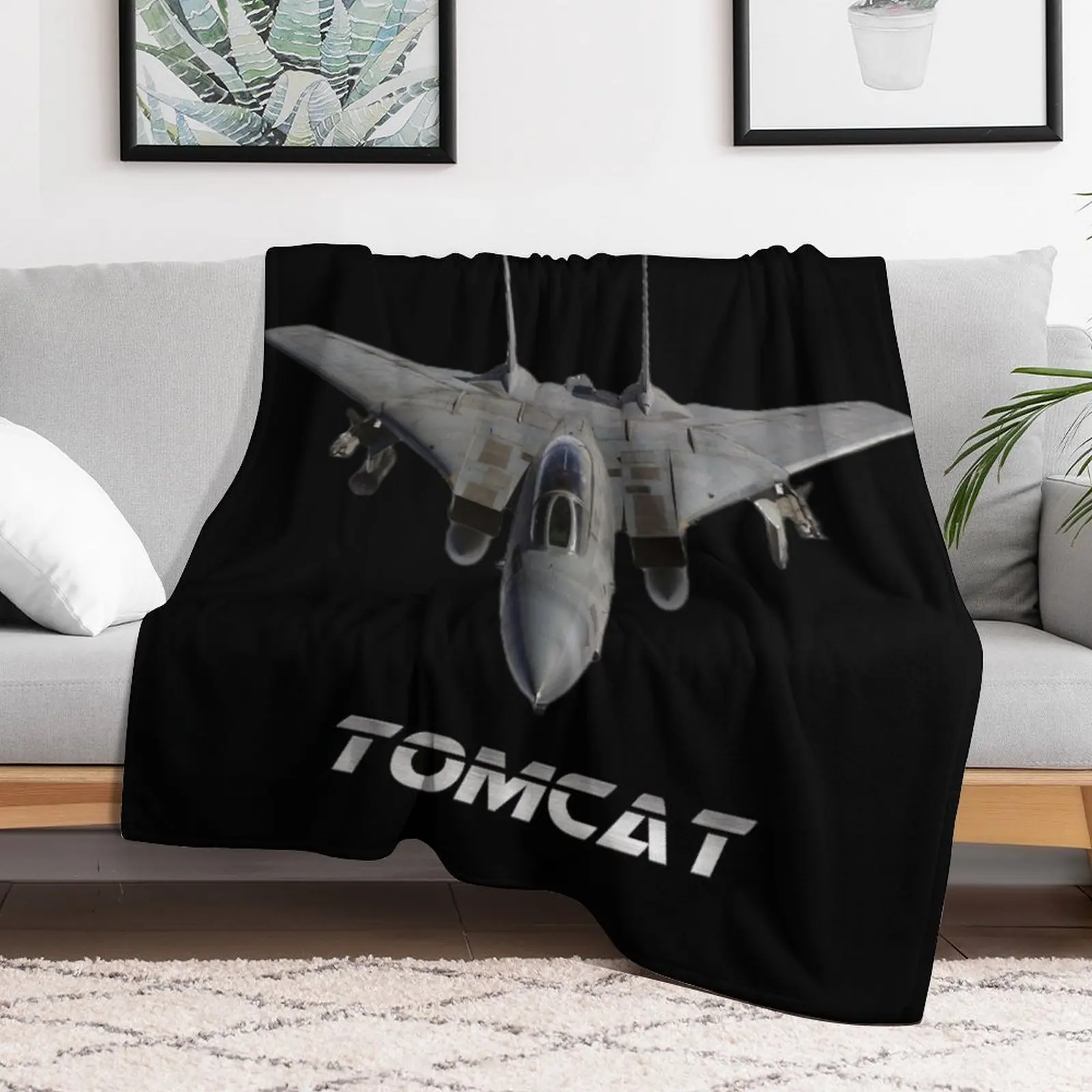 F-14 Tomcat Throw Blanket Bed linens bed plaid Blankets For Bed Blankets