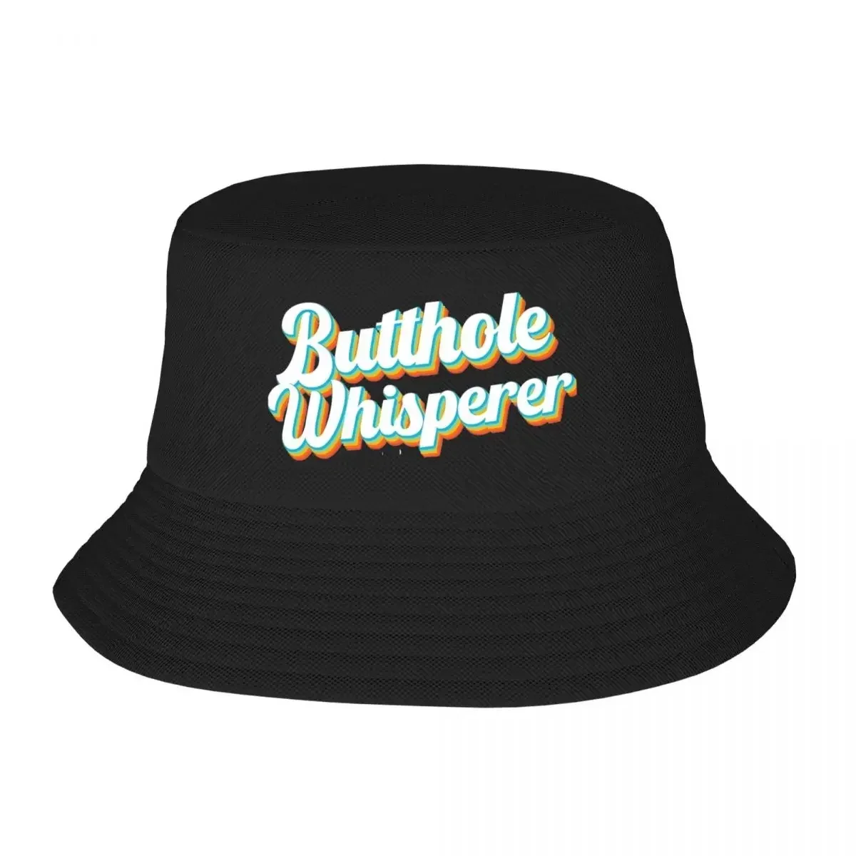 New Men Women Butthole Whisperer Bob Hat Merch Summer Travel Headwear Funny Logo Bucket  Fishing s for Outdoor Sport