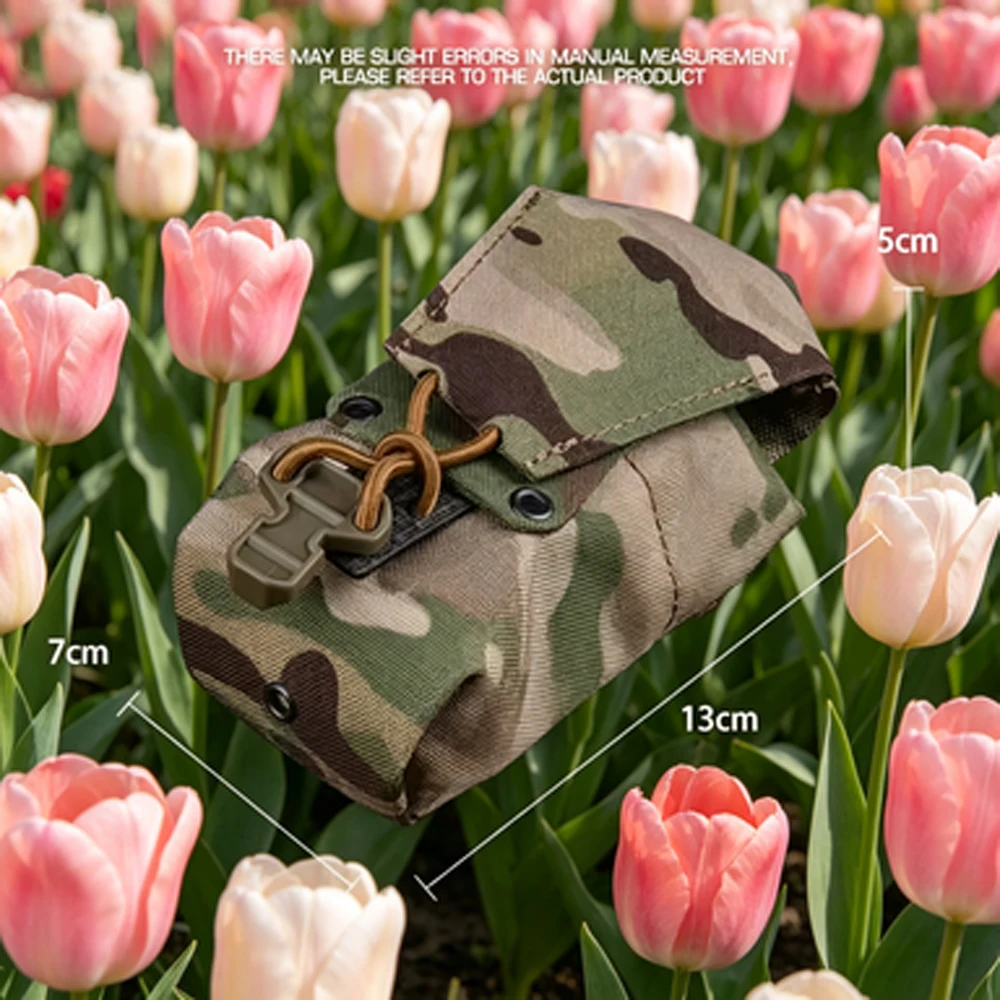 Tactical  Banger Pocket FerroStyle Tactical Smoke Grenade Bag Grenade Bag Adjustable MOLLE Belt Gear
