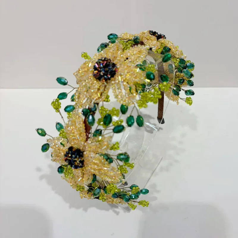 nouveau-serre-tete-tresse-a-la-main-motif-tournesol-ultra-brillant-avec-cristaux-accessoires-de-coiffure-exquis-pour-femmes